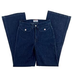 vintage flare bootcut jeans Stevenson Aero Brand Overall Company